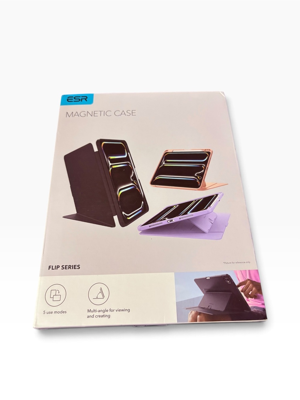 🦖 5 for $20 Magnetic Flip Case for Tablets - Purple